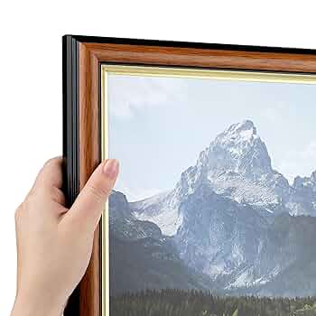 Amazon.co.jp: ArtToFrames 25x36インチ ブラウン写真フレーム